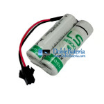 Batería para ABB 2xLS14500 Black-Plug [Batería de repuesto]